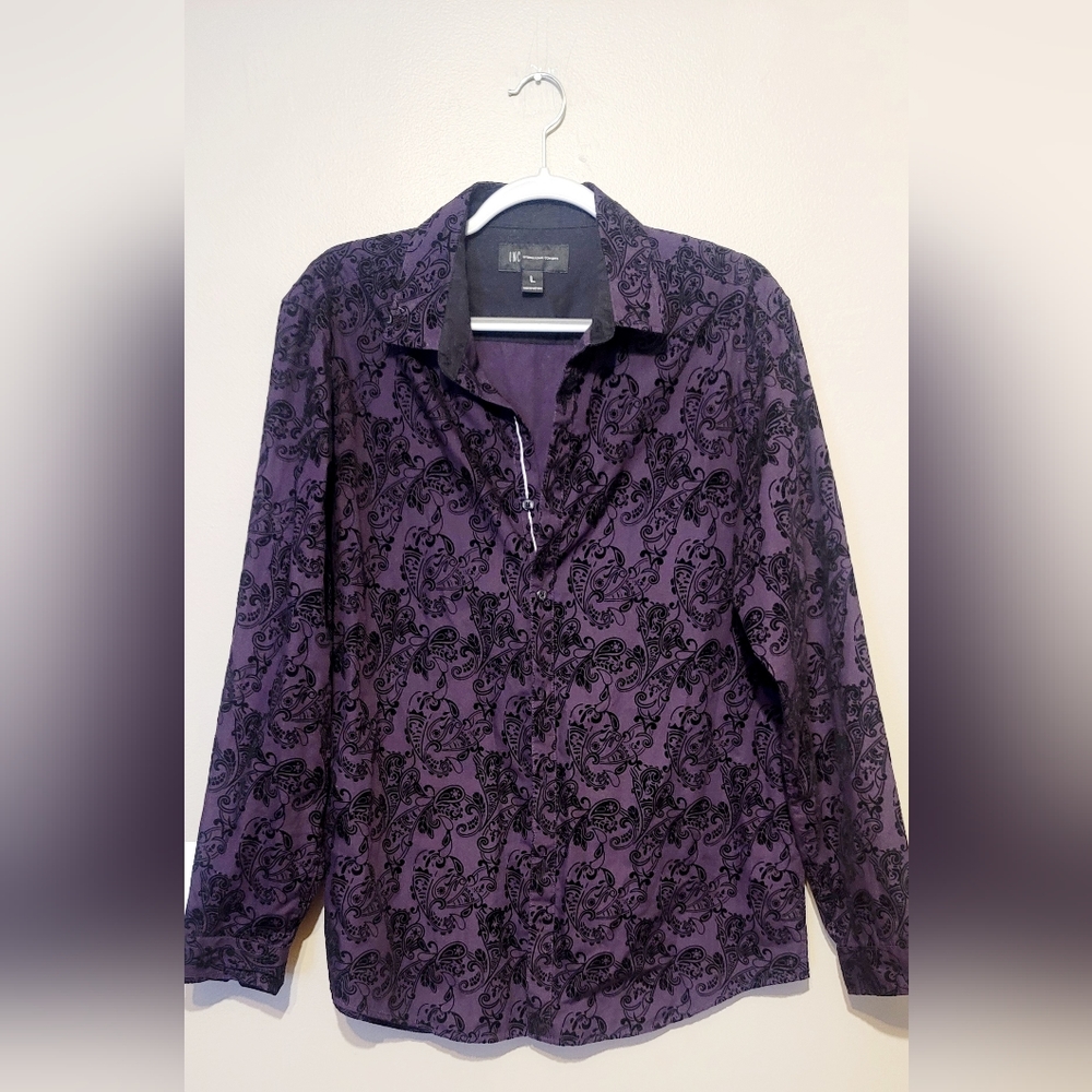 Mens long sleeve dress shirt
